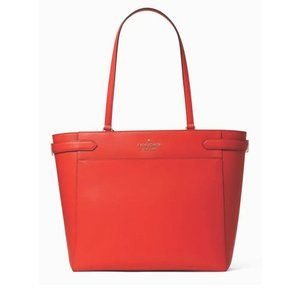 Kate Spade Staci Laptop Tote Purse Handbag Orange